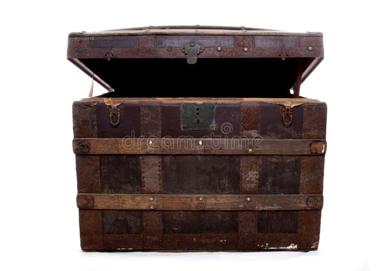 Pirates treasure chest stock images