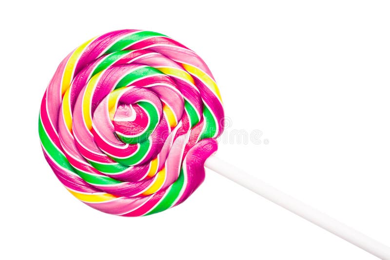 Piruleta espiral colorida dulce fotografía de archivo libre de regalías Piruleta espiral colorida dulce fotografía de archivo libre de regalías