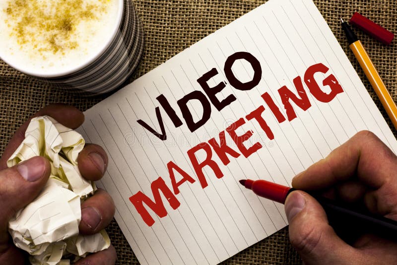 Pisać nutowym pokazuje Wideo marketingu Biznesowa fotografia pokazuje Medialnej reklamy Cyfrowego Multimedialna Promocyjna strate