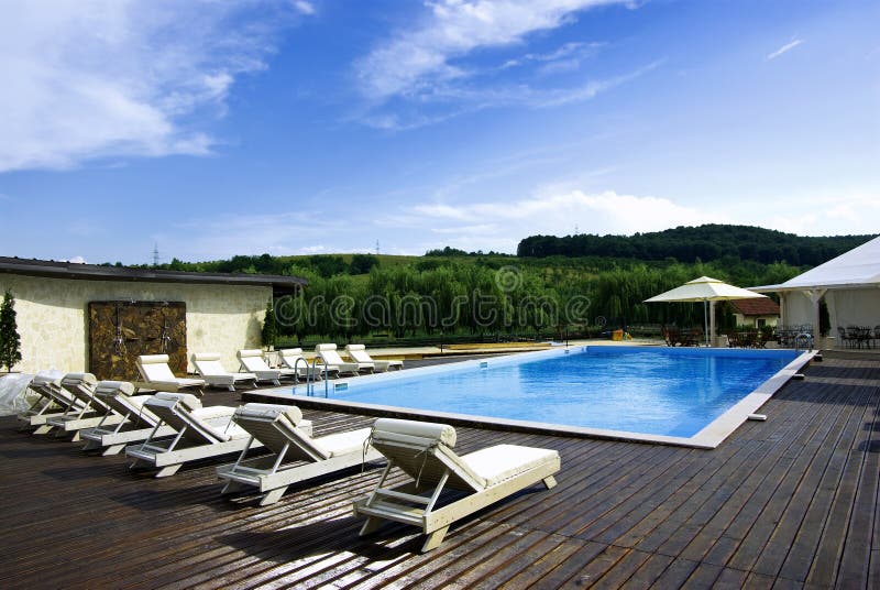 Piscine photo libre de droits