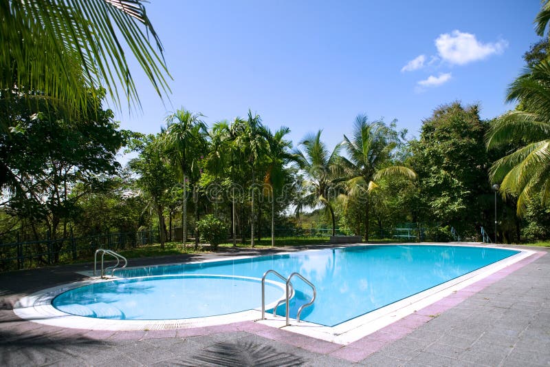 Piscine photographie stock