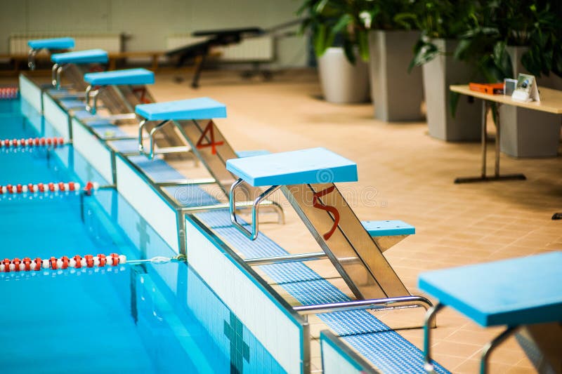 Piscine concurrentielle images libres de droits Piscine concurrentielle images libres de droits