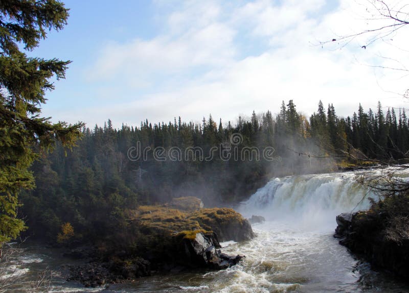 Piskew Falls, Northern Manitoba near Thompson