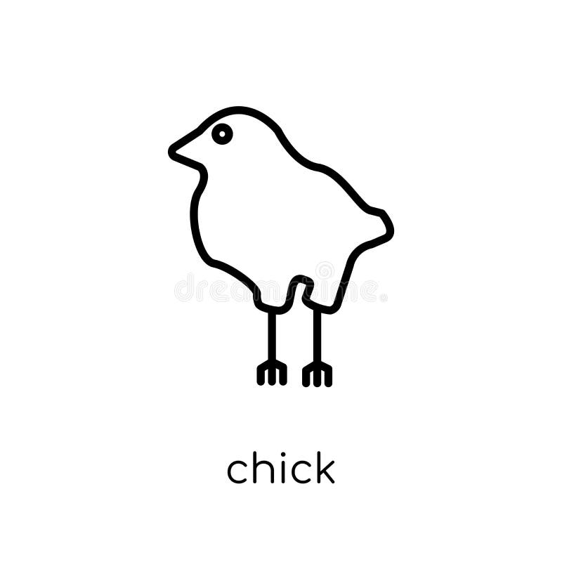 Pisklęca ikona ilustracji Pisklęca ikona ilustracji