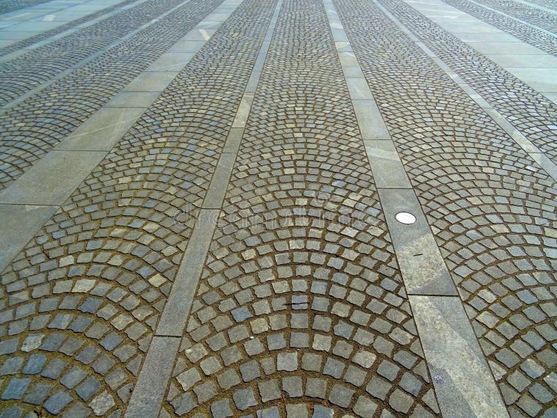 Piso da cidade pavimentada foto de stock royalty free