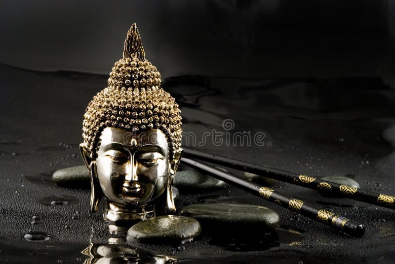 Pista de Buddha foto de archivo