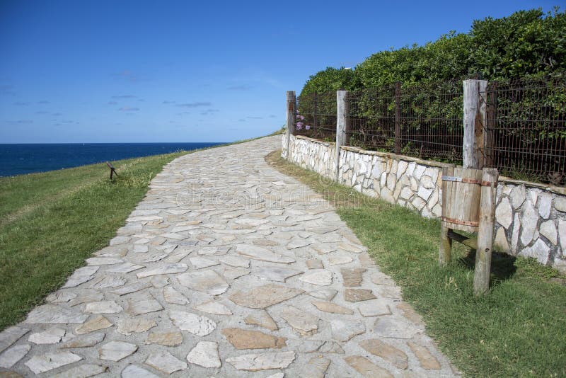 Pista di pietra 1 fotografie stock