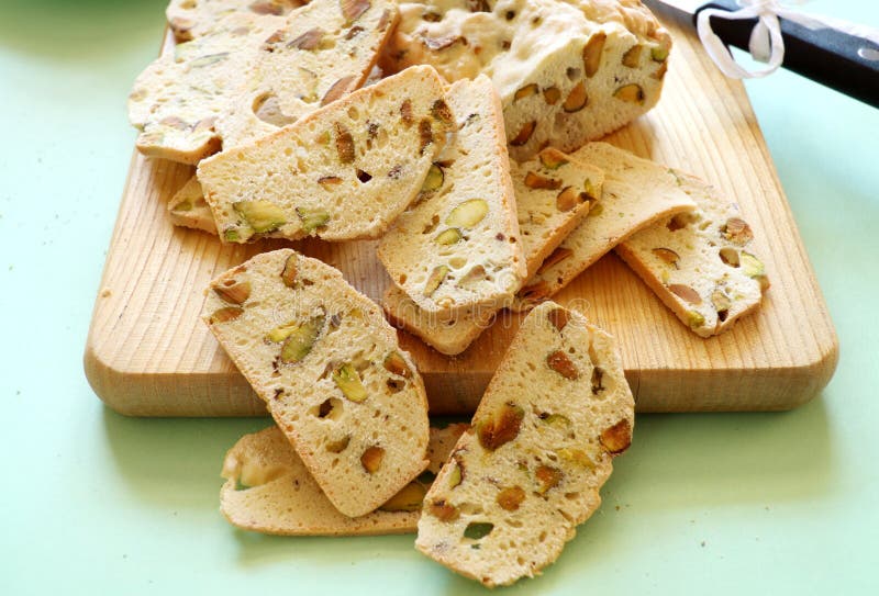 Pistachio Bread stock image. Image of dessert, calories 19968513
