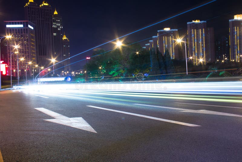 Binari leggeri fotografia stock libera da diritti