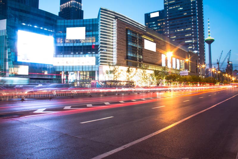 Piste chiare immagine stock