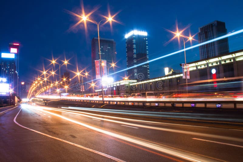 Piste chiare immagine stock libera da diritti