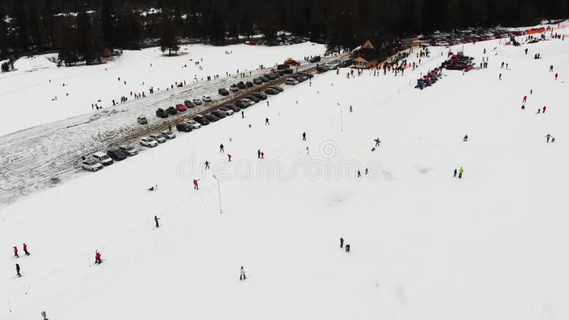 Piste de ski de fond micro-motion et refuge d'après-ski , - Maquettes