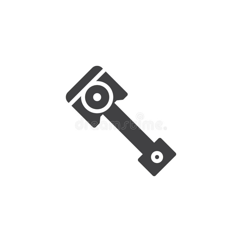 Piston icon vector stock vector. Illustration of pictogram 102057012