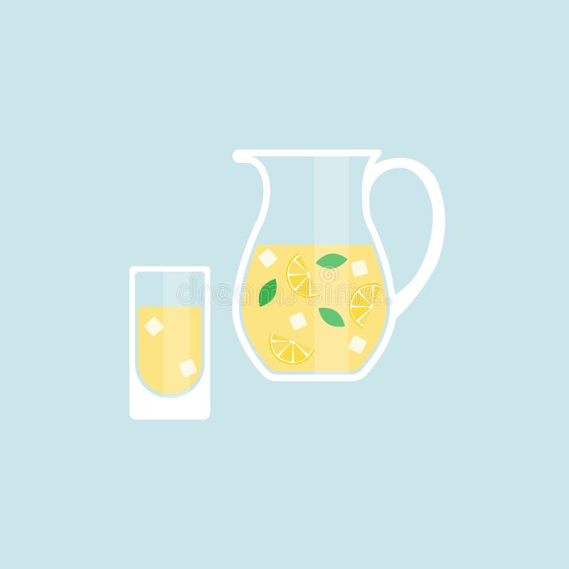 https://thumbs.dreamstime.com/b/pitcher-glass-lemonade-pitcher-glass-lemonade-icon-flat-style-159833886.jpg