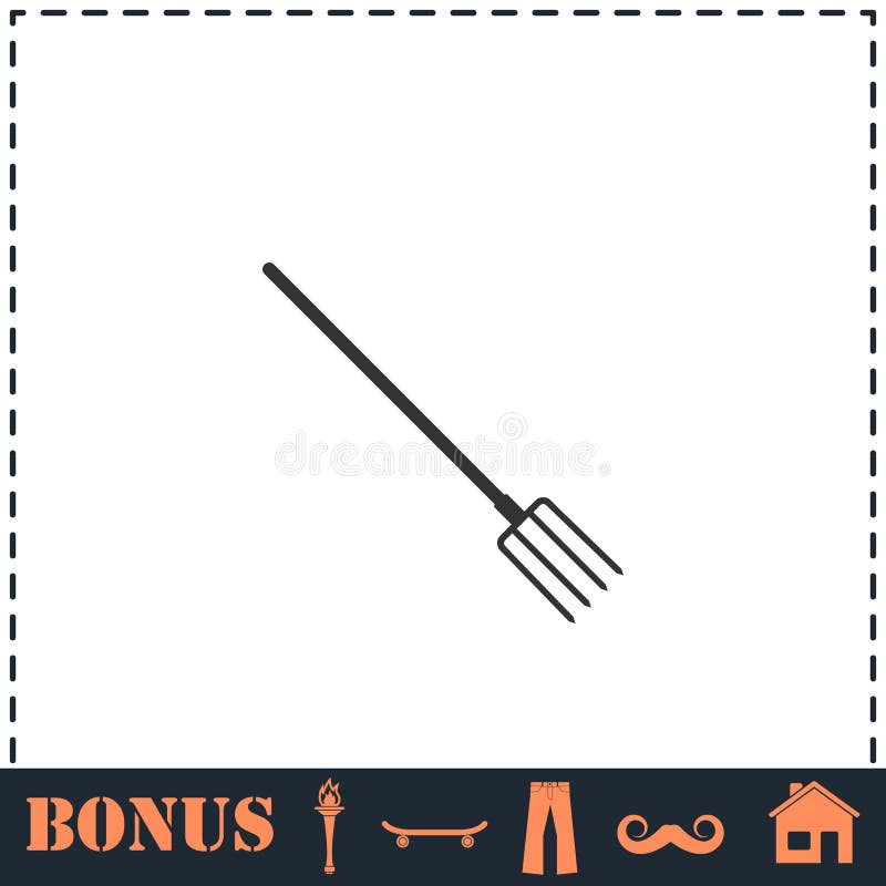 Small Pitchfork Stock Illustrations 309 Small Pitchfork Stock