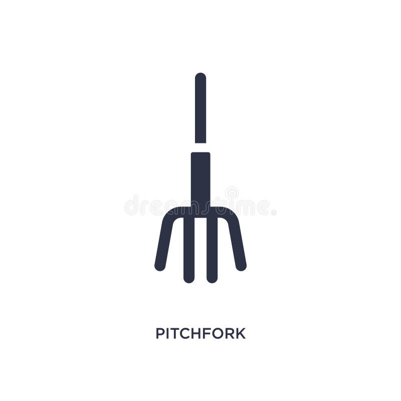 Pitchfork ikona na białym tle Prosta element ilustracja od rolnictwa uprawia ziemię pojęcie i uprawia ogródek ilustracja wektor Pitchfork ikona na białym tle Prosta element ilustracja od rolnictwa uprawia ziemię pojęcie i uprawia ogródek ilustracja wektor