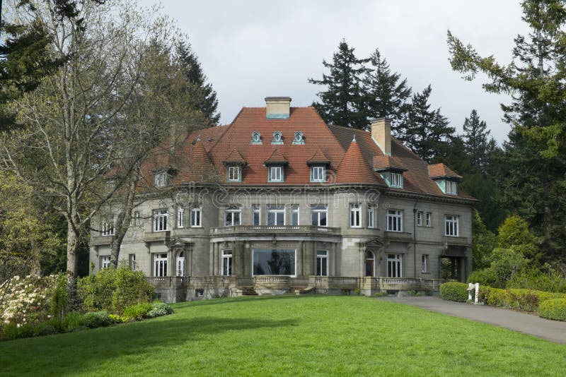 Pittock Mansion of Portland, Oregon royalty free stock images Pittock Mansion of Portland, Oregon royalty free stock images