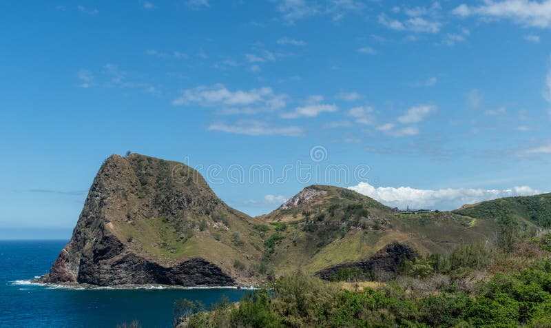 Scenic Pu'u Koa'e vista on West Maui, Hawaii. Scenic Pu'u Koa'e vista on West Maui, Hawaii