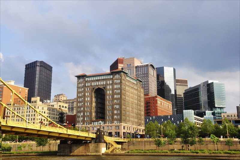 Pittsburgh Bridge and Buildings