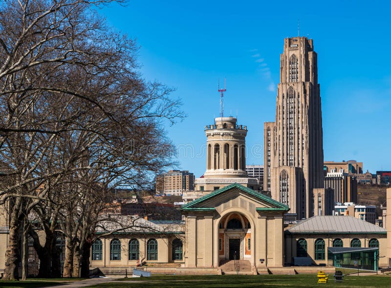 Pittsburgh, Pennsylvania, USA March 8, 2023 Hamerschlag Hall on the