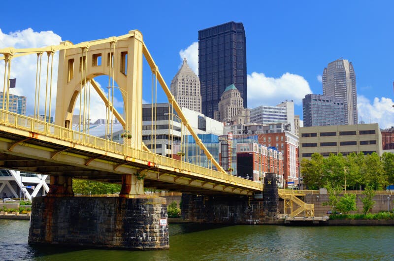 Pittsburgh Waterfront royalty free stock photos Pittsburgh Waterfront royalty free stock photos