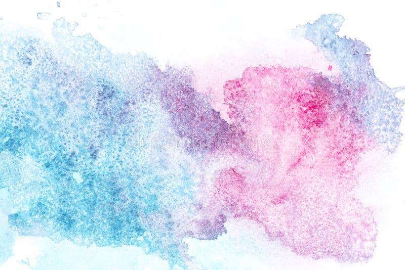 Pittura astratta con i punti rosa e blu della pittura fotografia stock libera da diritti Pittura astratta con i punti rosa e blu della pittura fotografia stock libera da diritti