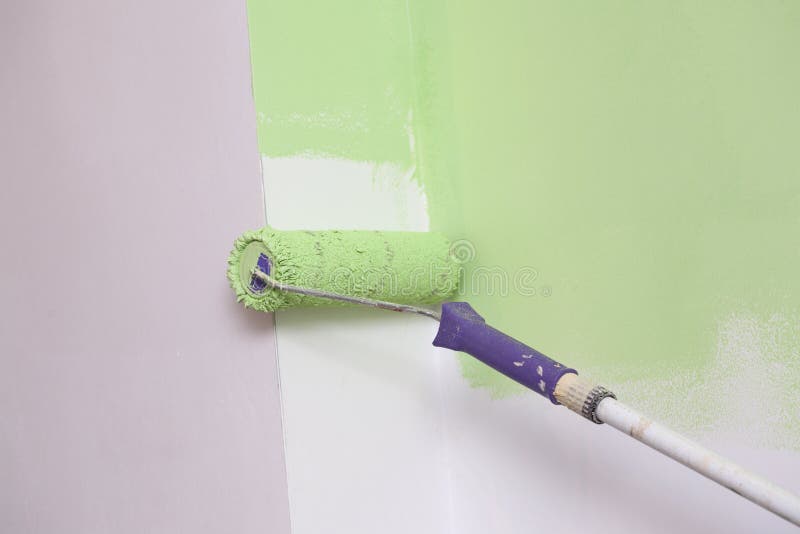 Pittura di parete malva fotografie stock Pittura di parete malva fotografie stock