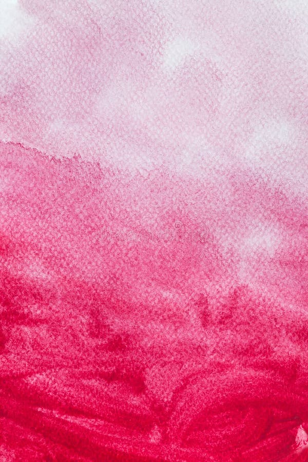 Pittura rossa dell'acquerello su tela Priorità bassa di arte astratta royalty illustrazione gratis Pittura rossa dell'acquerello su tela Priorità bassa di arte astratta royalty illustrazione gratis