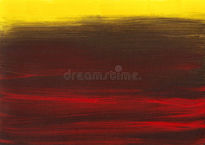 Pittura scura rossa gialla del fondo di Brown immagine stock Pittura scura rossa gialla del fondo di Brown immagine stock