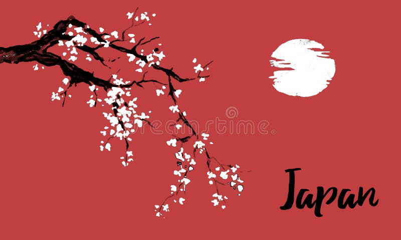 Kaimei Vermilion Red Sumi Ink, Japanese Calligraphy Ink