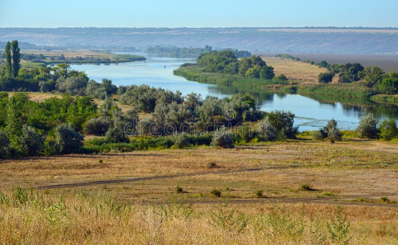 Pivdennyi Buh river shores, Mykolaiv Region, Ukraine