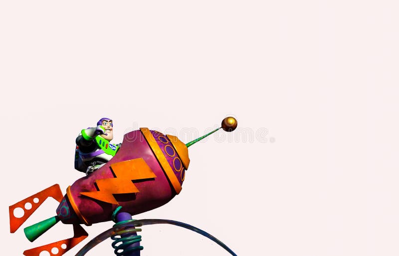 Pixar Buzz Lightyear Isolated royalty free stock images Pixar Buzz Lightyear Isolated royalty free stock images