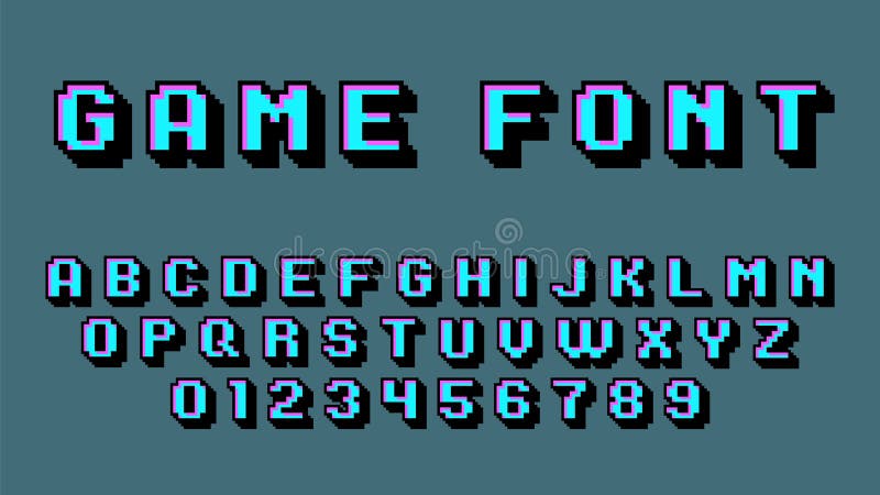 Bảng chữ cái Pixel Art. Font game Retro, đồ họa 8 bit thập niên 80, cổ điển: Nếu bạn đang tìm kiếm một font retro với đồ họa 8 bit thập niên 80 cổ điển, bảng chữ cái Pixel Art là một lựa chọn tuyệt vời. Font này mang lại cảm giác chơi game cổ điển cho thiết kế của bạn với các kí tự pixel đầy màu sắc. Hãy truy cập ảnh liên quan để khám phá bảng chữ cái Pixel Art này.