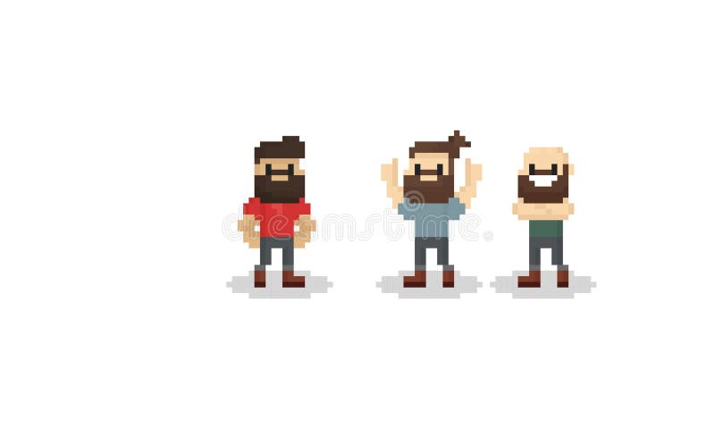 Pixel Bearded Man Character 8bit Stock Illustration Illustration Of Skinhead Retro Pixel Bearded Man Character 8bit Stock Illustration Illustration Of Skinhead Retro