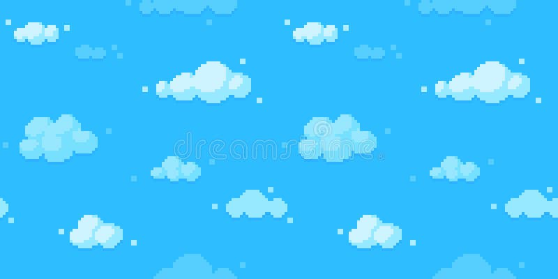 Với Pixel Art nền Sky Clouds Seamless Texture Backdrop, bạn sẽ được đắm chìm vào không gian vô tận của trời xanh và những đám mây mảnh khảnh. Với chất lượng hình ảnh tuyệt vời, đây sẽ là một lựa chọn tuyệt vời để trang trí cho các thiết kế của bạn.