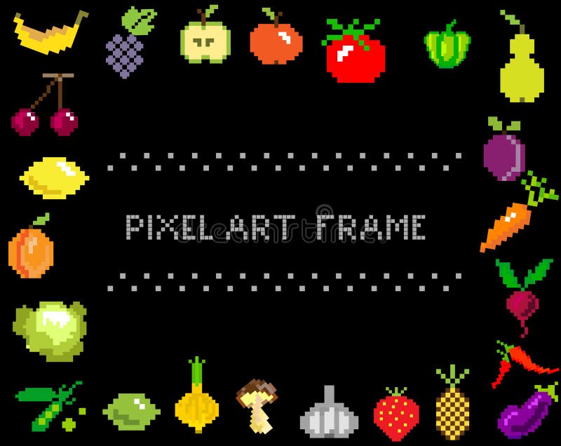 Pixel Art Fruit Stock Illustrations – 2,022 Pixel Art Fruit Stock  Illustrations, Vectors & Clipart - Dreamstime