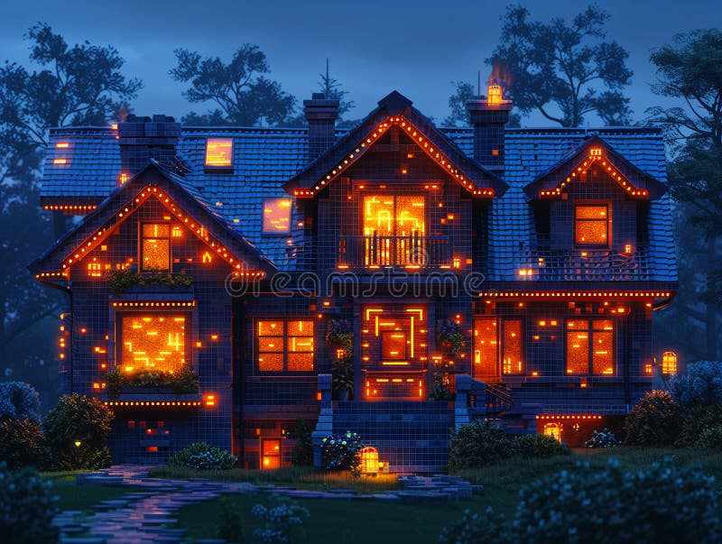 Pixel Art Interface for a Smart Home System Home automation blurs into iconography