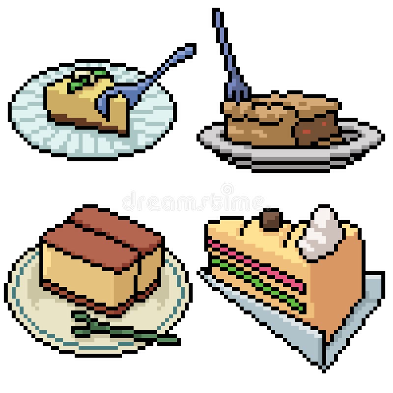 Pixel Cake Stock Illustrations 1 515 Pixel Cake Stock Illustrations Vectors Clipart Dreamstime