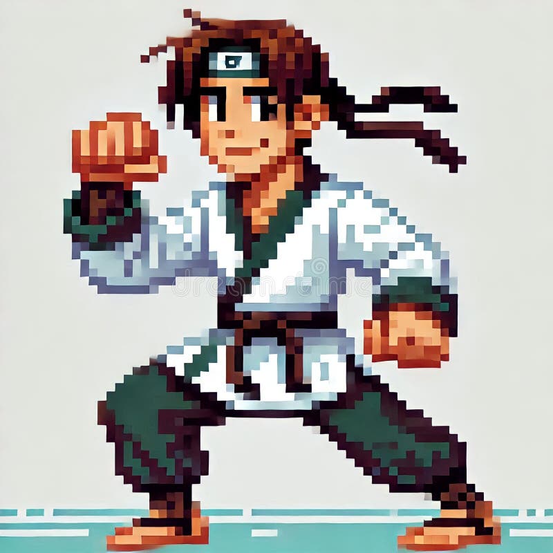 Two Karate Fighters With Rising Sun And Karate Word T-Shirt Two Karate Fighters With Rising Sun And Karate Word T-Shirt