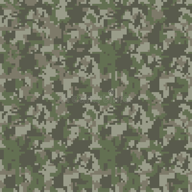 Pixel camo nahtloses Muster Grün, Wald, Dschungel, städtisch, Brauntarnungen vektor abbildung Pixel camo nahtloses Muster Grün, Wald, Dschungel, städtisch, Brauntarnungen vektor abbildung