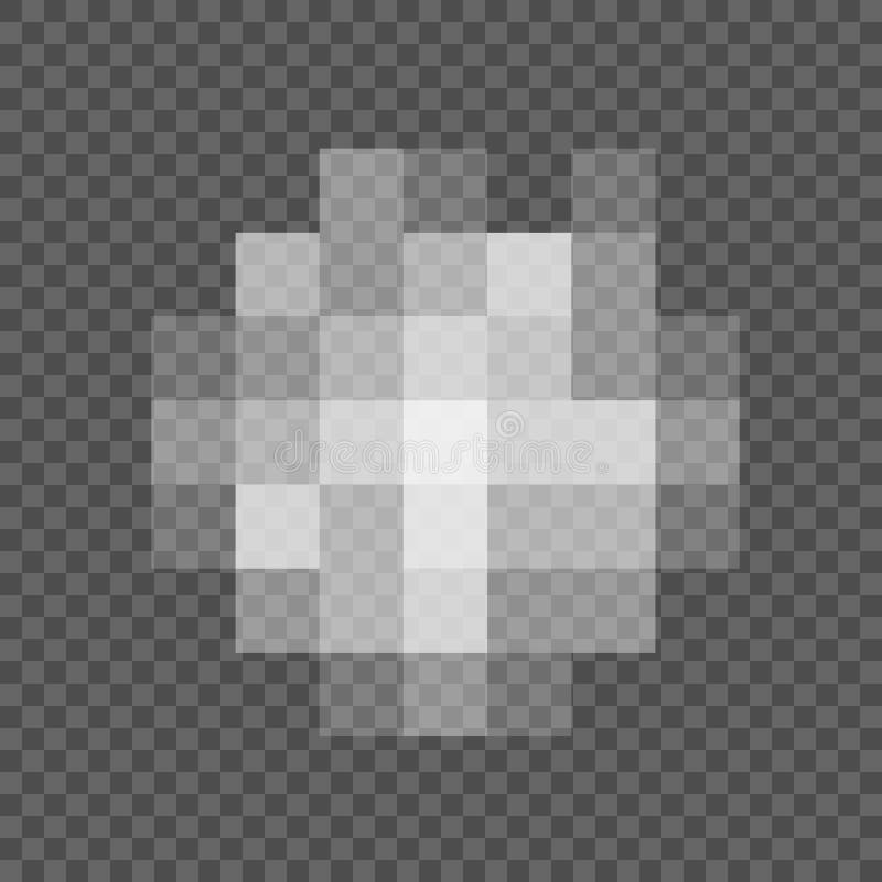 Pixel censored signs for design. Censorship rectangle texture. Black censor bar on a transparent background â€“ vector