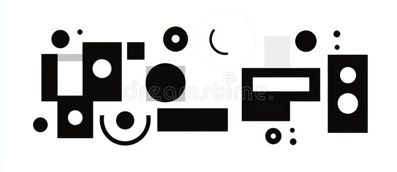 Pixel disintegration background. Decay effect. Dispersed dotted pattern. Concept of disintegration. Set pixel mosaic royalty free illustration