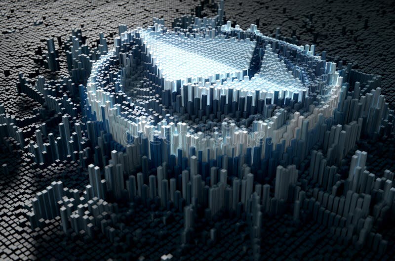 Pixel Ethereum-Konzept vektor abbildung Pixel Ethereum-Konzept vektor abbildung