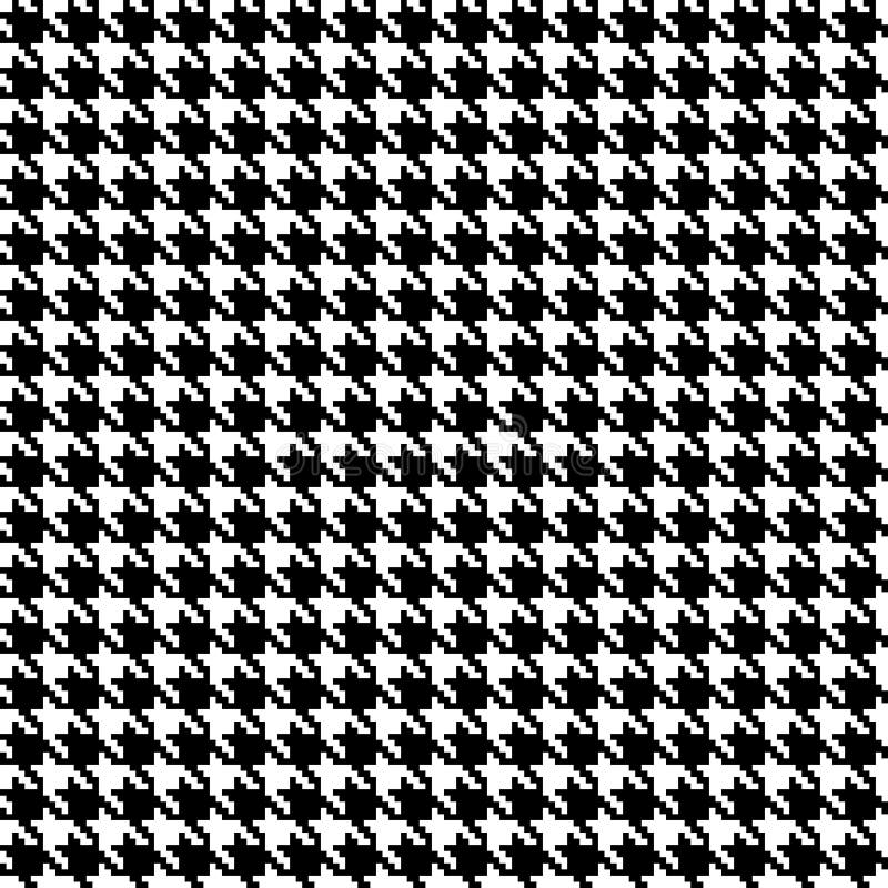 Pixel Houndstooth 2 ilustración del vector Pixel Houndstooth 2 ilustración del vector