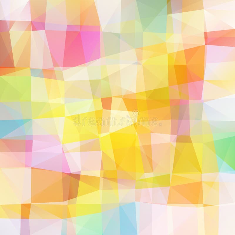 Pixel multicolor del mosaico ilustración del vector