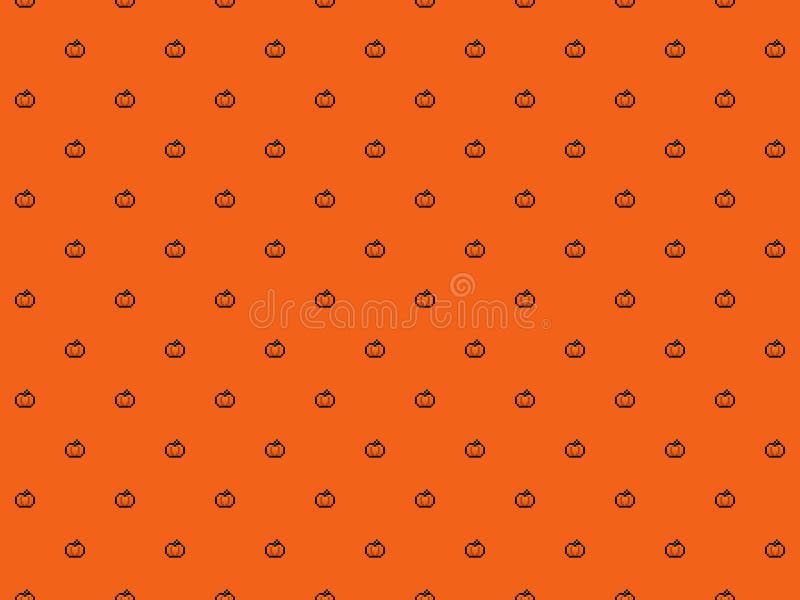 Pixel Art Pumpkin Icon. 32x32 Pixels Stock Vector - Illustration of coding,  fear: 180013954