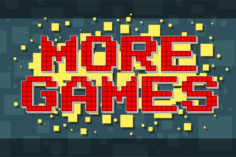 Pixel rouge rétro plus de bouton de jeu pour des jeux vidéo illustration libre de droits Pixel rouge rétro plus de bouton de jeu pour des jeux vidéo illustration libre de droits