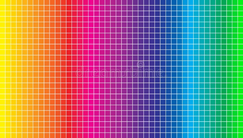 Pixel Style Color Spectrum Background Wallpaper. Colorful Squares Abstract  Background Stock Vector - Illustration of decorative, mosaic: 187991605