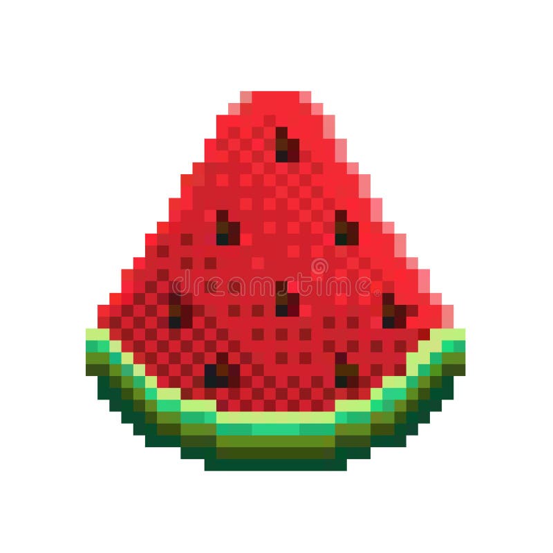 Pixel Art Wassermelonikon 32 X 32 Pixel Vector Illustration Vektor Abbildung Illustration Von Kostlich Diat Pixel Art Wassermelonikon 32 X 32 Pixel Vector Illustration Vektor Abbildung Illustration Von Kostlich Diat