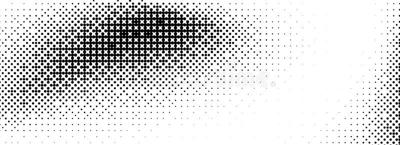 Pixelated bitmap texture. Black dither pattern wallpaper. Abstract glitch gradient pattern. 8 bit video game background vector illustration